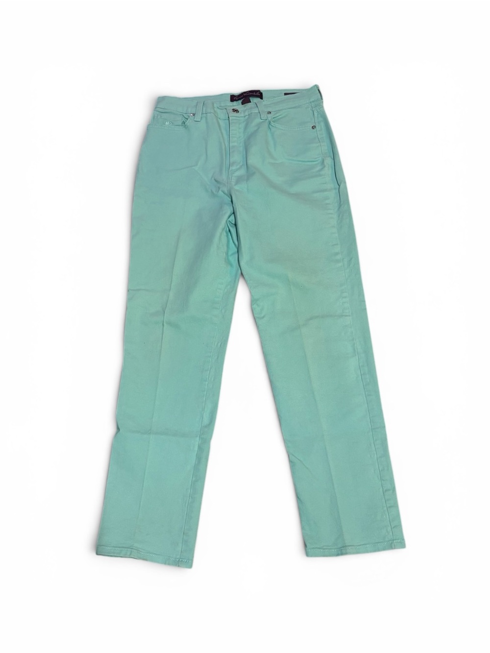 Gloria Vanderbilt Straight Leg Jeans in Teal